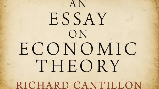 An Essay on Economic Theory by Richard Cantillon